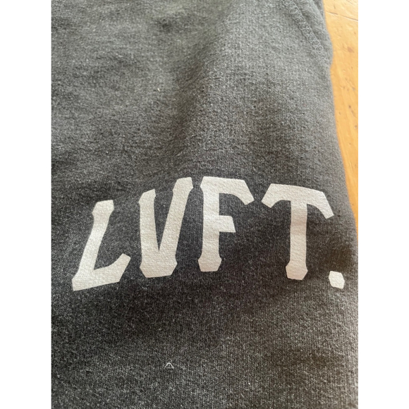 Men's LVFT Joggers 2X Gray, comfy lounge casual, fit small equivalent to large - Picture 2 of 6